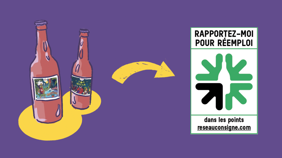 Brasserie Pleine lune - Réemploi