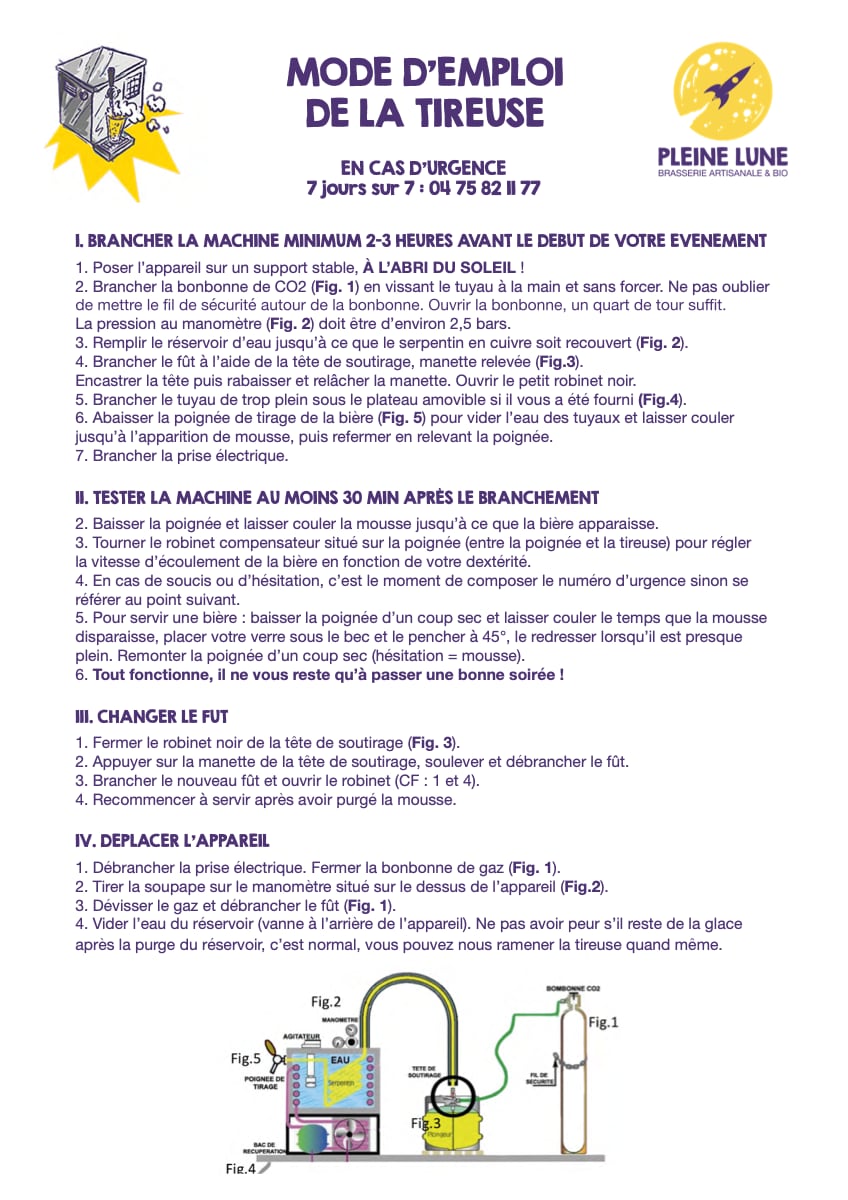 Pleine Lune : mode emploi tireuse